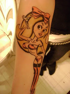 Pin Up Girl Tattoos