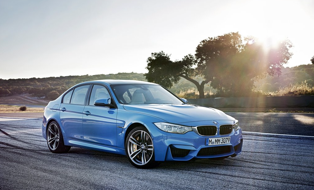 2015 BMW M3 Sedan blue
