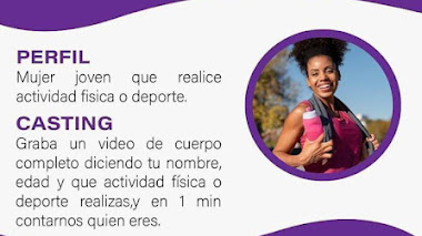 CASTING CALL BOGOTA: Se busca MUJER que realice actividad física o deporte para COMERCIAL PUBLICITARIO