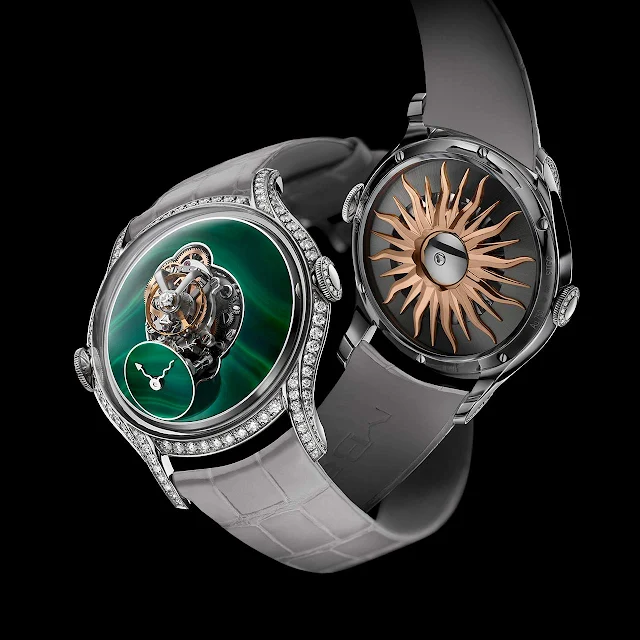 MB&F Legacy Machine FlyingT Malachite