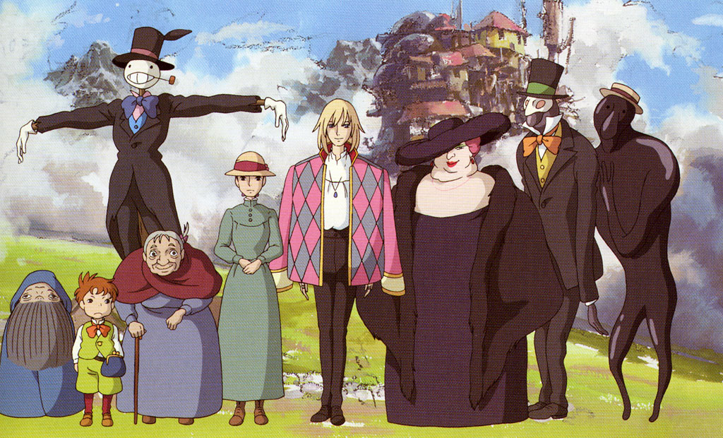 Living Lines Library ハウルの動く城 Howl S Moving Castle 04 Character Design