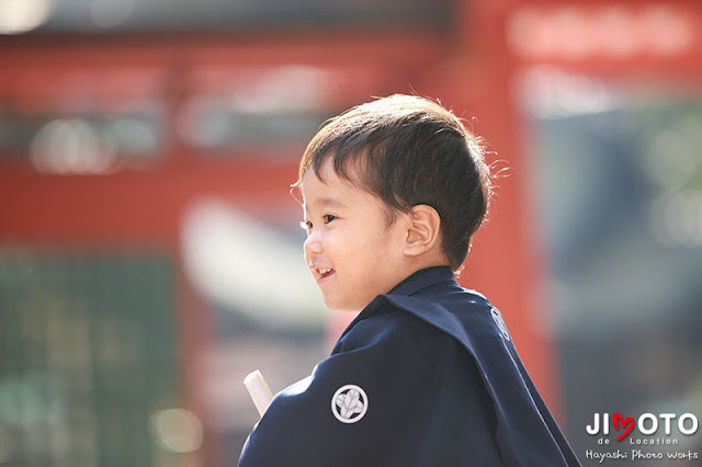 住吉大社での七五三出張撮影