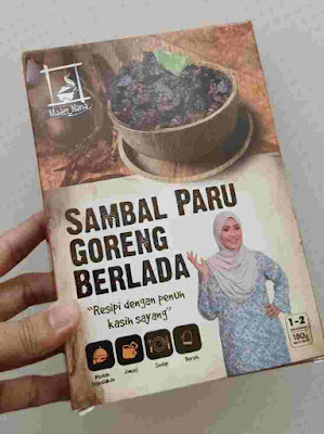 Resipi sambal paru sedap dan lazat, sambal paru goreng berlada Siti Nordiana, sambal paru berlada Mader Nana, harga sambal paru berlada siti nordiana