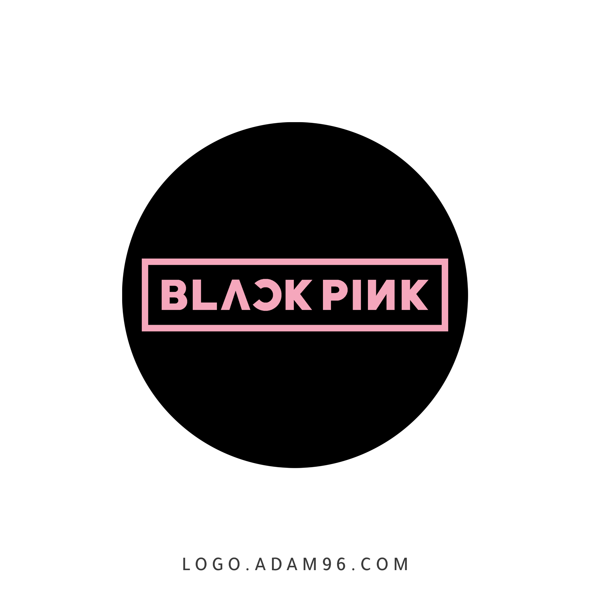 تحميل شعار بلاك بينك الاصلي شفاف BlackPink Logo PNG