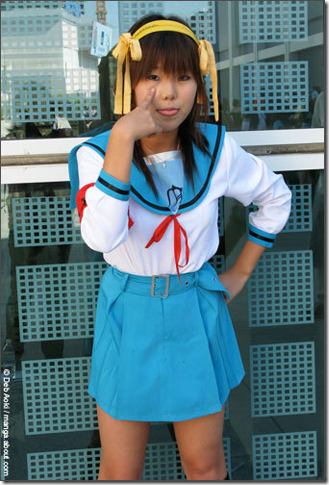 the melancholy of suzumiya haruhi cosplay - suzumiya haruhi 04