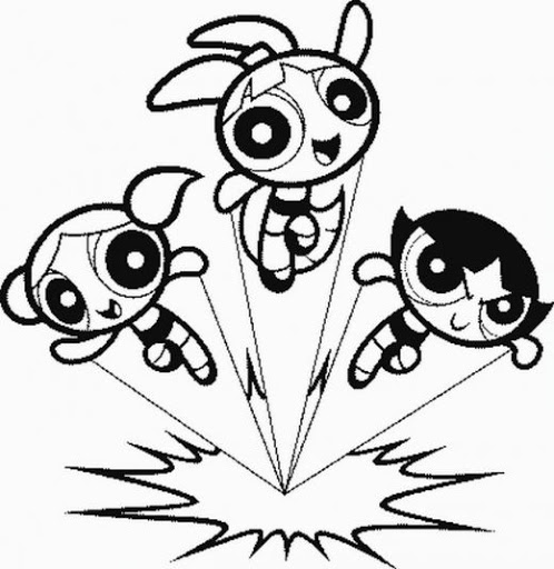 Best Powerpuff Girls Coloring Pages