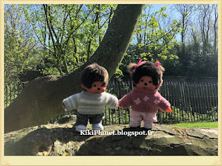 kiki, monchhichi, jardins suspendus, normandie, square, parc