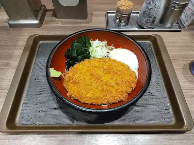 名代富士そば『冷しカレーコロッケそば』