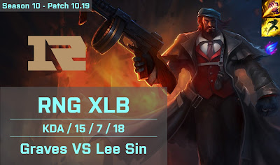 RNG XLB Graves JG vs Gen G Clid Lee Sin - KR 10.19