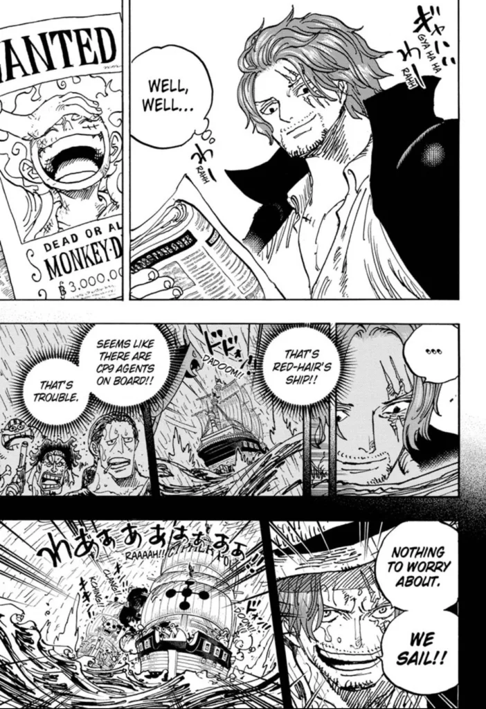 Shanks’ motivations in light of the latest chapter