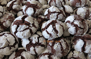 Crinkles, petits moelleux au chocolat 