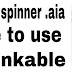 Latest Fidget spinner aia file for Thunkable and App Invertor