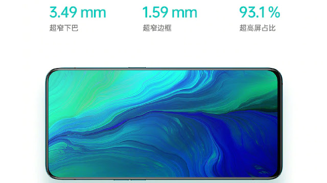 Oppo Reno 10X Zoom with Price, and Specifications Leaked; New Teaser Confirms 93.1% Screen Ratio
