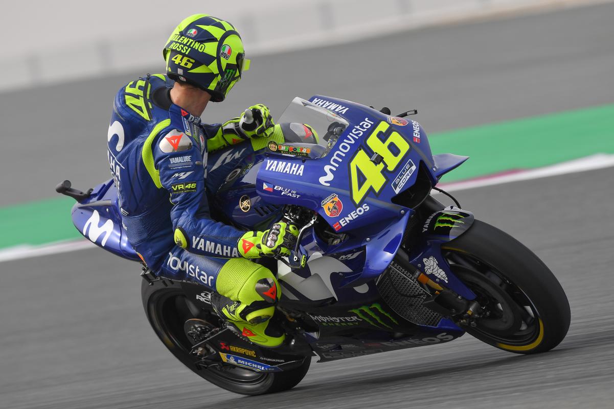 MotoGP Qatar 2018 Valentino Rossi Puas Finis Ketiga OCEAN KNALPOT