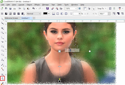 Membuat Foto efek Scatter dengan CorelDRAW