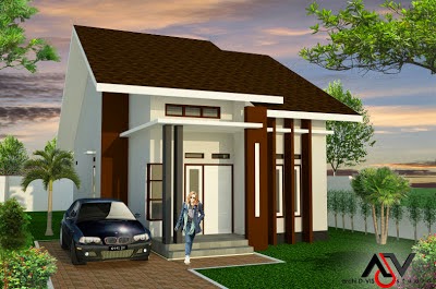 42 Gambar dan Denah Rumah Minimalis Type 60  Desainrumahnya.com