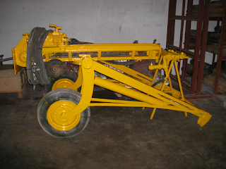 Used DPT drilling rig on wheels