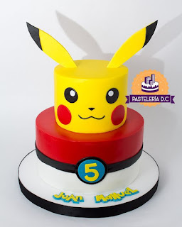 ideas de pasteles para fiesta pokemon