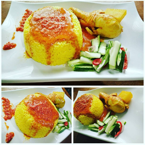  RESEP  DAN TUTORIAL CARA MEMBUAT NASI KUNING CEPAT  SAJI  