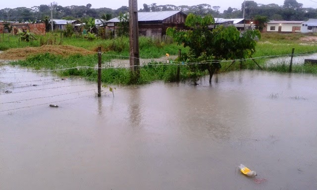 #Tabatinga-AM - Chuva causa alagações em TBT