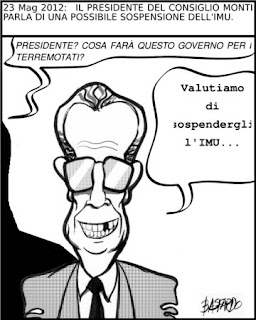 Monti vorrà scerzare...