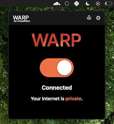 Cloudflare WARP is not a VPN service