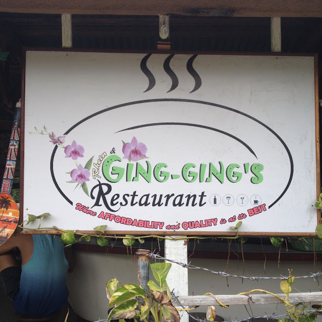 Ging-ging's Restaurant in Malapascua Island Daanbantayan Cebu Philippines