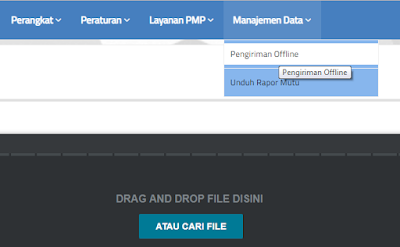 sama mempunyai tingkat keberhasilan yang baik cara kirim pmp 2018 Agar Data masuk ke Server