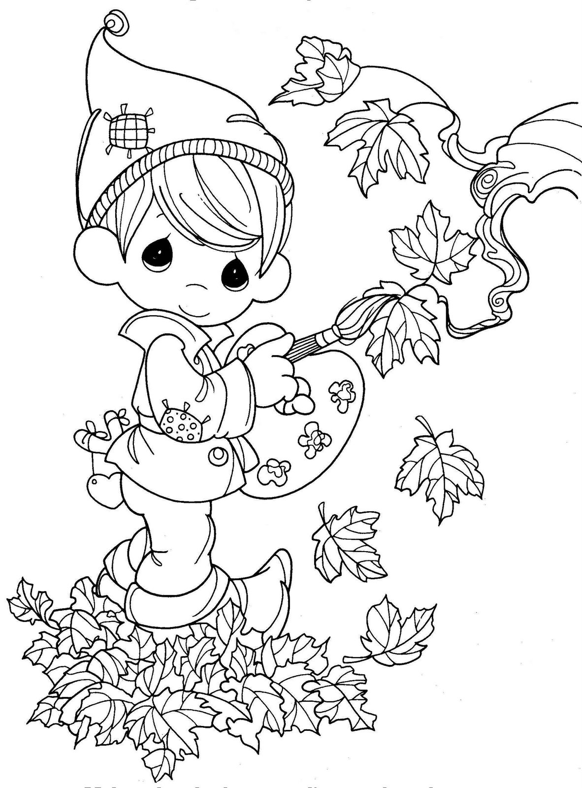 Autumn Coloring Pages 1