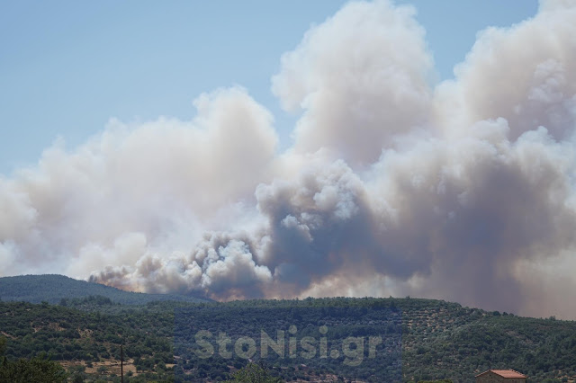 Σημαντική είναι η συνδρομή των Ενόπλων Δυνάμεων στην αντιμετώπισης της πυρκαγιάς στα Βατερά