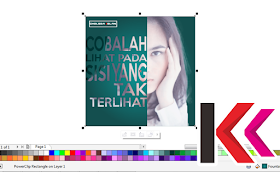 Cara Membuat Tipografi Huruf pada Wajah Dengan Coreldraw