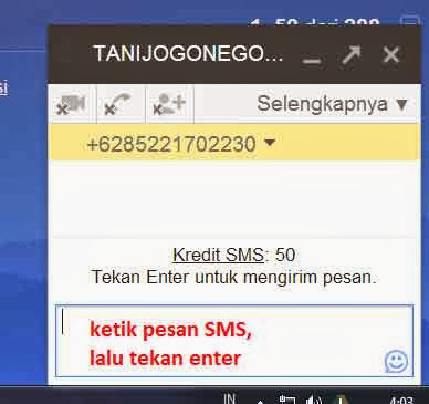 Kirim SMS Online Gratis Lewat Internet Menggunakan Gmail