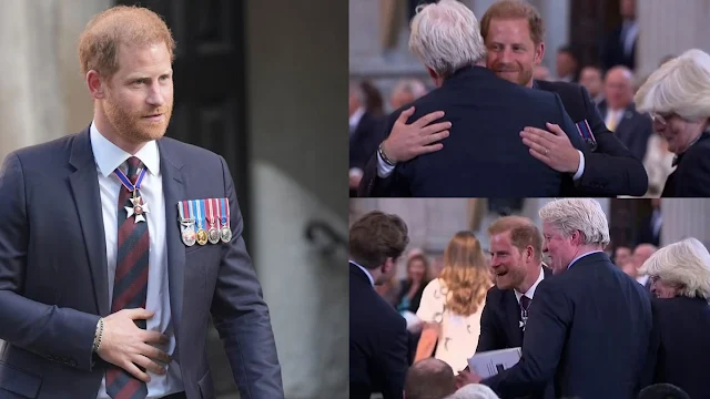 Prince Harry's Brief Chat with Uncle Charles Spencer at Invictus Games Event