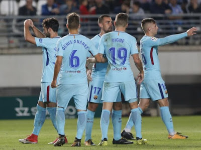 Hasil Copa del Rey 2017: Murcia vs Barcelona 0-3