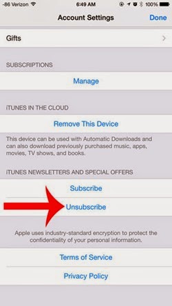 iphone6-unsubscribe-itunes-newsletter-5