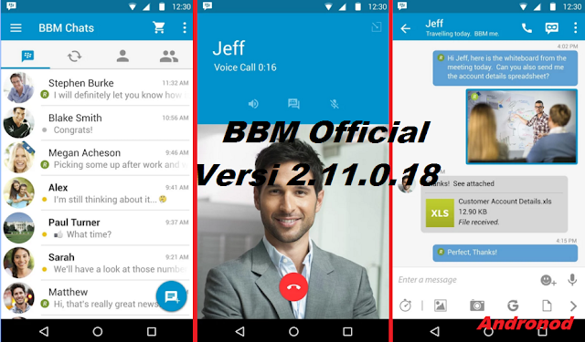 Fitur Terbaru BBM Official Versi 2.11.0.18 Apk (Update 7 Januari 2016)