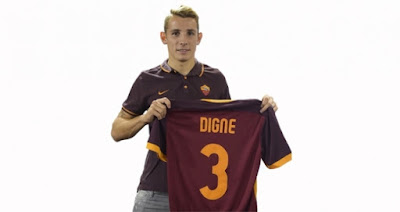 Lucas Digne - AS Roma Wallpapers