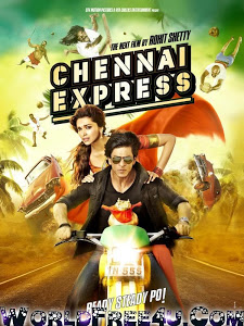 Poster Of Hindi Movie Chennai Express (2013) Free Download Full New Hindi Movie Watch Online At worldfree4u.com