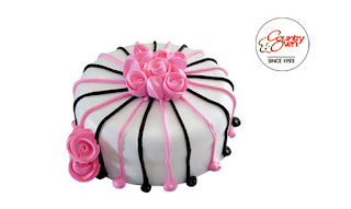 Pink Rose Cake