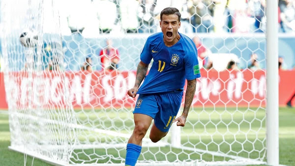 Brasil derrotó a Costa Rica 2-0 en un final agónico