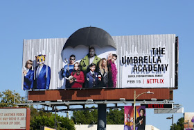 Umbrella Academy billboard