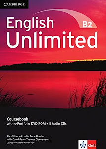 English Unlimited B2: Coursebook with e-Portfolio DVD-ROM