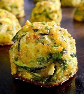 Zucchini Garlic Bites 