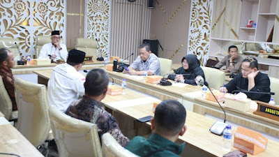 Panitia Perintis SMA Negeri Ciater Datangi  Komisi V DPRD Jabar Memohon Pembangunan Unit Sekolah Baru