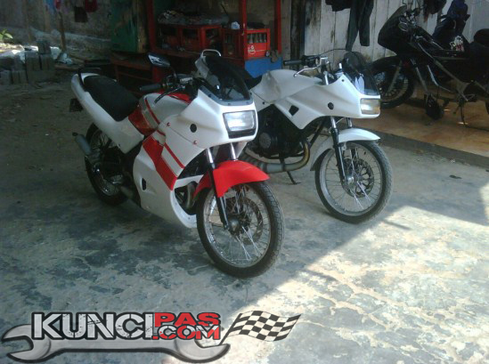 Foto Modif RGR 150 Ban Cacing Terbaru 