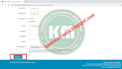 Cara Daftar/Registrasi Verval Yayasan