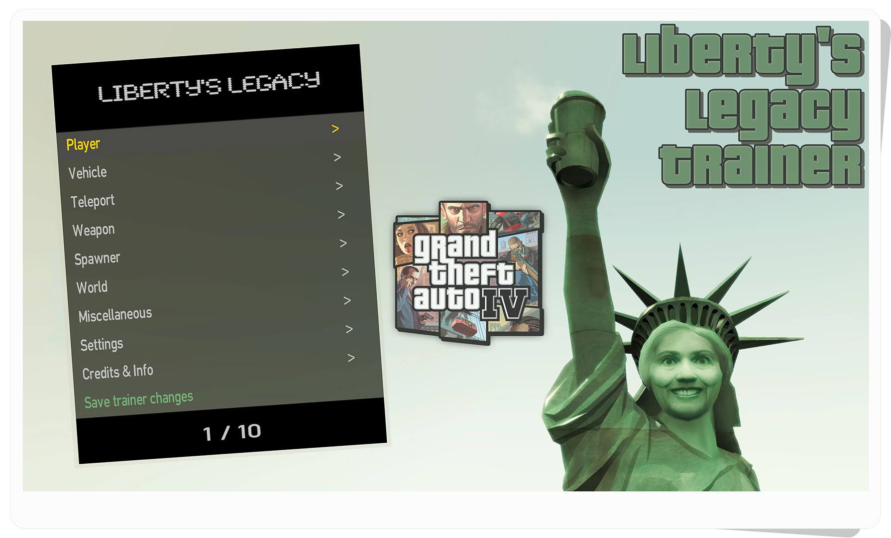 Cara Mudah Tamat GTA IV dengan Liberty's Legacy Trainer