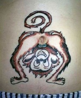 tattoo of monkey