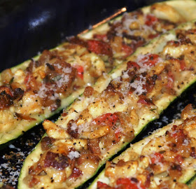 menu musings_ stuffed zucchini