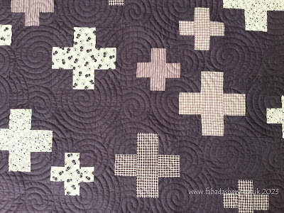 'Crosses Quilt' made by Catherine